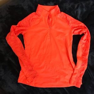 Quarter zip athletic jacket